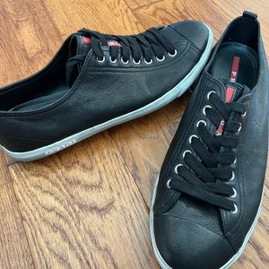 Prada black sneakers